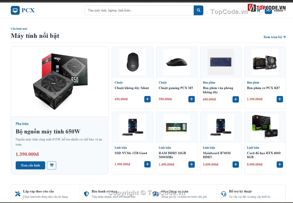 Web bán máy tính,máy,tính
